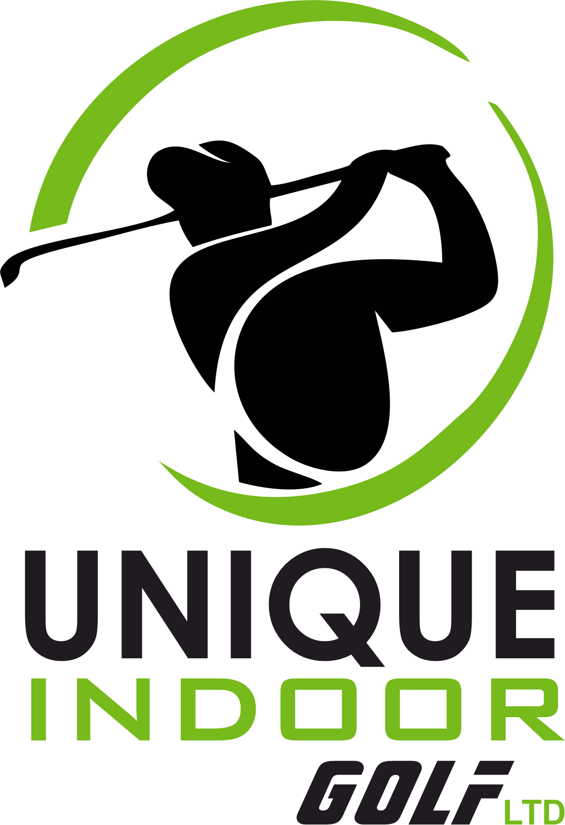Unique Indoor Golf logo